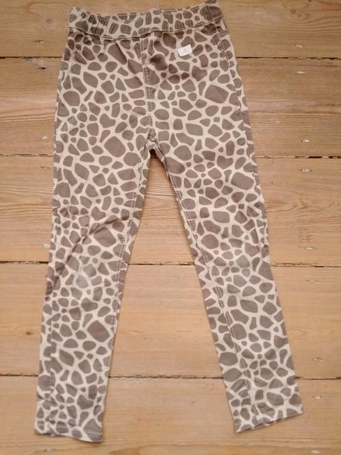 Beige  skinny pull-on broek, H&M, maat 116, 5-6 jaar, Kinderen en Baby's, Kinderkleding | Maat 116, Gebruikt, Meisje, Broek, Ophalen of Verzenden