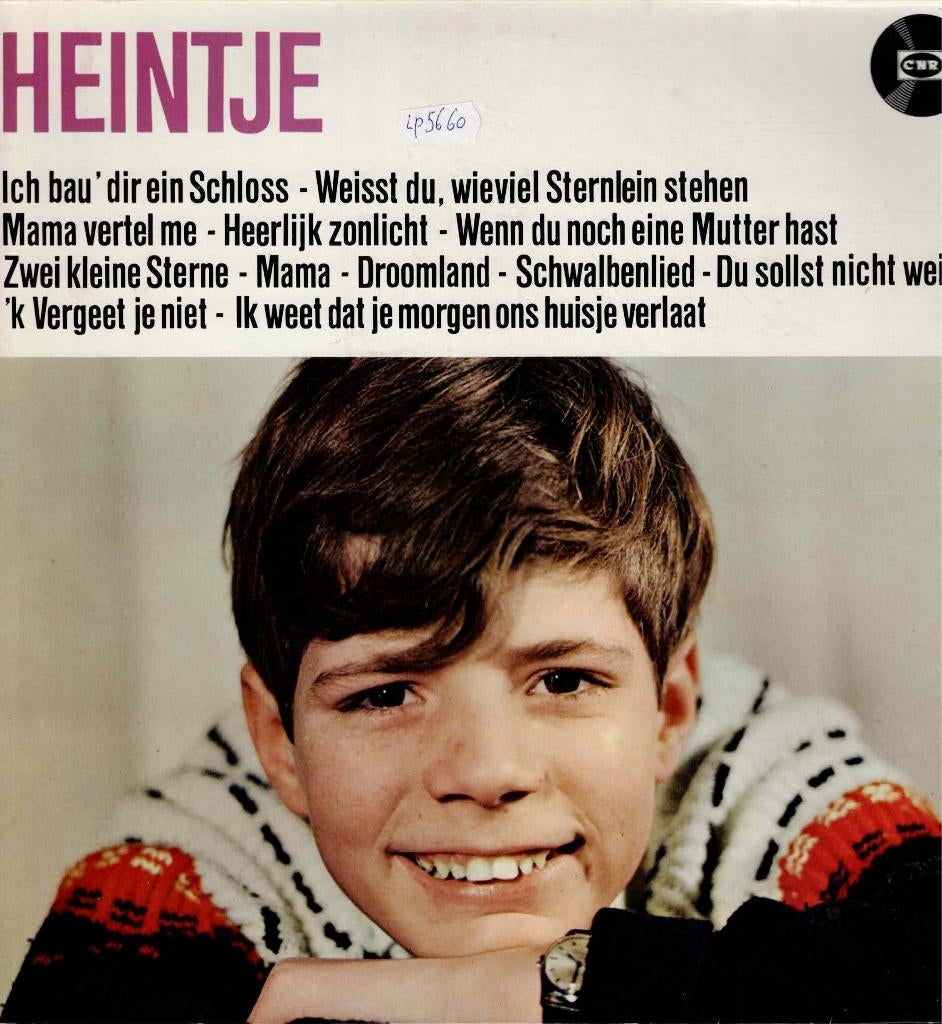 Vinyl, LP   -   Heintje – Heintje, Cd's en Dvd's, Vinyl | Overige Vinyl, Overige formaten, Ophalen of Verzenden