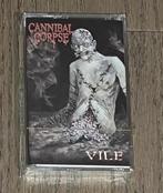 Cannibal Corpse ‎– Vile (cassette ,groen of zwart), Patrick@notdeadenough.be, 1 bandje, Origineel, Nieuw in verpakking
