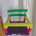 Kunststof schommel paars geel groen roze tot 20kg, Verzenden, Schommel, Aanbouwonderdeel
