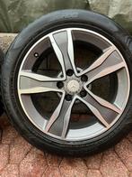 4 banden + velgen Mercedes 225/50 R17, Auto-onderdelen, Banden en Velgen, Ophalen, Gebruikt, Banden en Velgen, 17 inch