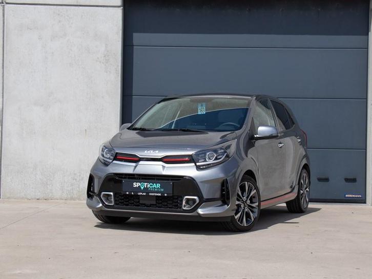 Kia Picanto GT LINE|1.2 MT5 84PK|CAMERA|NAVI|LEDER, Auto's, Kia, Picanto, Airconditioning, Bluetooth, Centrale vergrendeling, Elektrische ramen