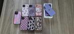 Apple Iphone 12 mini met hoesjes, Telecommunicatie, Mobiele telefoons | Apple iPhone, IPhone 12 Mini, Paars, 78 %, Ophalen of Verzenden