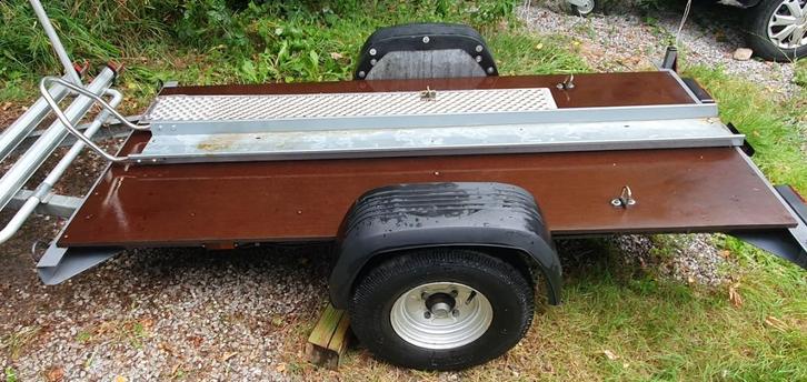 Motoraanhangwagen in zeer goede staat, Auto diversen, Aanhangers en Bagagewagens, Zo goed als nieuw, Ophalen
