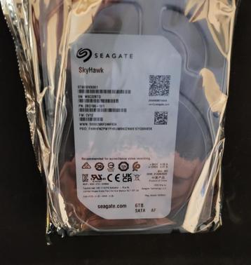 Seagate SkyHawk harde schijf van 6 TB beschikbaar voor biedingen