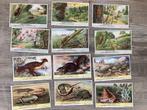 12 chromo Liebig - landbouwparasieten - voorhistorische, Ophalen of Verzenden