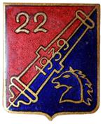 22A - bedeltje (1940) - ZELDZAAM!!!, Verzamelen, Verzenden, Landmacht, Embleem of Badge