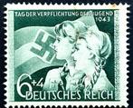 DR:"Tag der Verpflichtung der Jugend" 1943 POSTFRIS-, Enlèvement ou Envoi, Autres périodes, Non oblitéré