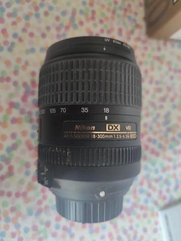 Nikkor AF S DX 18-300mm 3.5-6.3 G ED VR beschikbaar voor biedingen