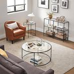 Console à 3 étagères | Verre trempé | LIVRAISON GRATUITE, Maison & Meubles, Neuf, -, VASAGLE, -