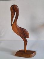 Olijfhouten kraanvogel, Antiek en Kunst, Ophalen of Verzenden