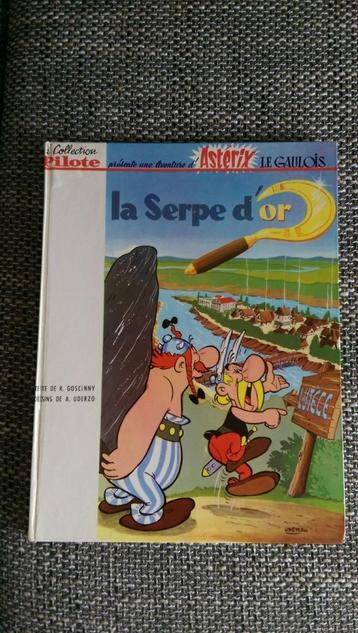 ASTERIX PILOTE LA SERPE D'OR 2e EDITION CP8 1963 PROCHE NEUF beschikbaar voor biedingen