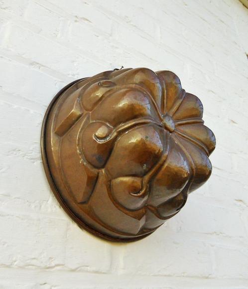 Grote Art Deco taartvorm/cakevorm - geometrisch design, Antiek en Kunst, Antiek | Keukengerei, Ophalen of Verzenden