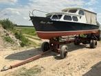Kajuitboot inclusief stallingstrailer, Watersport en Boten, Sloepen, Gebruikt, Benzine