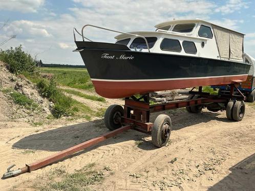 Kajuitboot inclusief stallingstrailer, Watersport en Boten, Sloepen, Gebruikt, Benzine