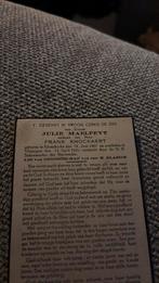 Maelfeyt Julie 1867-1951, Envoi, Image pieuse