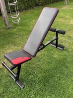 Verstelbare fitnessbank, Sport en Fitness, Ophalen, Zo goed als nieuw, Krachtstation