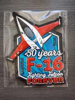 F-16 2024 50 jaar rubber patch, Ophalen of Verzenden