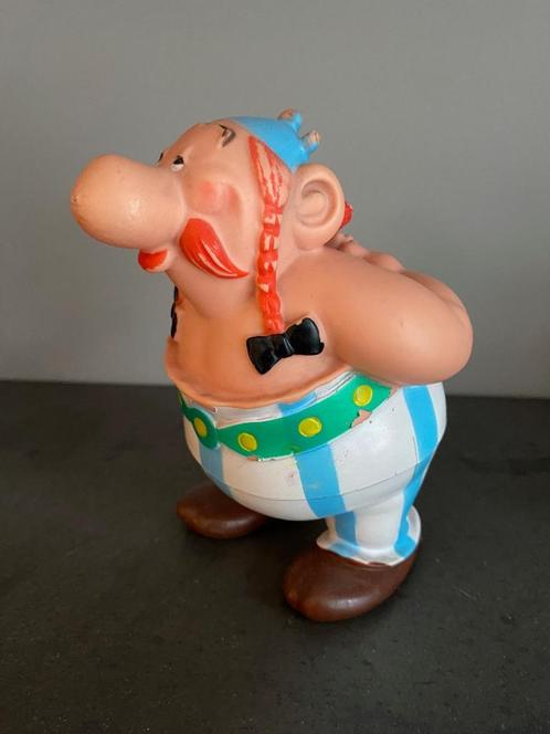 OBELIX - Pouet Ancien année 1960 hauteur 16 cm, Collections, Personnages de BD, Utilisé, Astérix et Obélix, Enlèvement ou Envoi