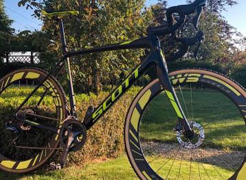 Vélo de route ultraléger, vélo de cyclocross vélo Gravel, Enlèvement, Comme neuf, Carbone