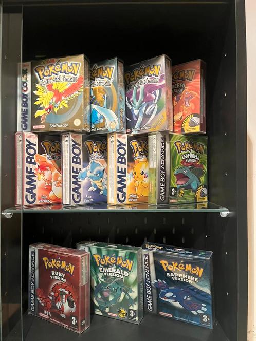 Mint pokemon gba en gbc collectie, Games en Spelcomputers, Games | Nintendo Game Boy, Zo goed als nieuw, Ophalen