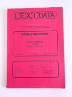 Livret Lexidata Français-éveil pour enfants de 10 à 11 ans, Aucun, Ophalen of Verzenden, Taal en Lezen, Aucun