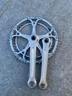 Campagnolo super record crankstel panto eddy Merckx, Fietsen en Brommers, Fietsonderdelen, Ophalen of Verzenden, Gebruikt, Racefiets