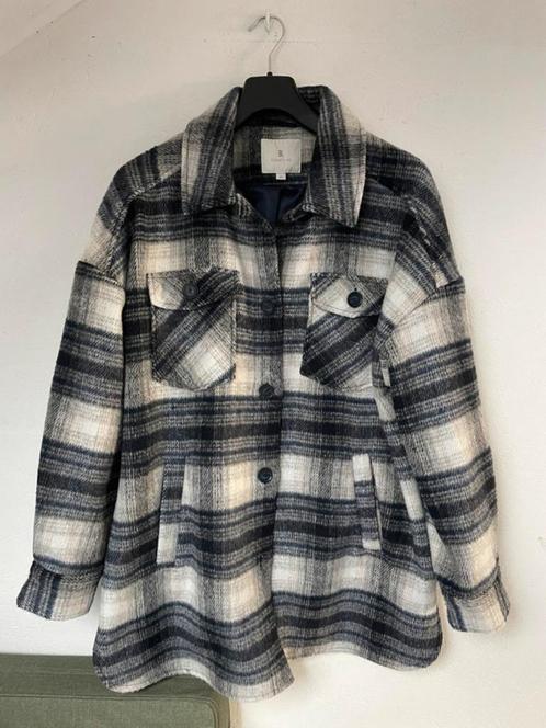 geruite winterjas Dames B.coastline, Kleding | Dames, Jassen | Winter, Zo goed als nieuw, Maat 42/44 (L), Overige kleuren, Ophalen of Verzenden