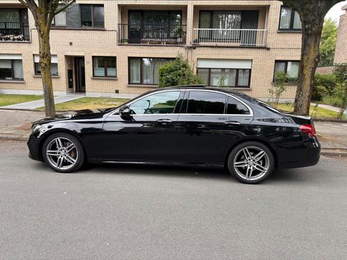 Mercedes E220d cdi AMG line 194 pk, Auto's, Mercedes-Benz, Particulier, E-Klasse, Diesel, Euro 6, 5 deurs, Automaat, Zwart, Zwart