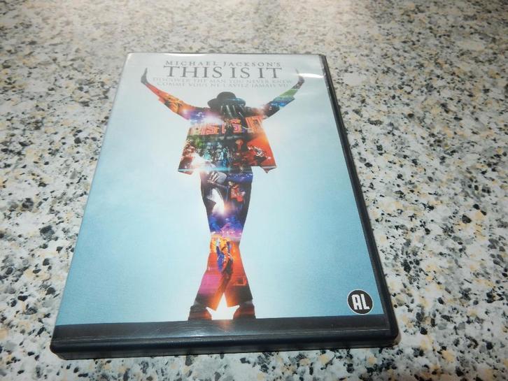 nr.2242- Dvd: michael jackson's this is it - documentaire, CD & DVD, DVD | Documentaires & Films pédagogiques, Comme neuf, Biographie