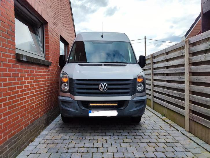 Volkswagen crafter - camper in opbouw, Auto's, Bestelwagens en Lichte vracht, Particulier, ABS, Achteruitrijcamera, Airbags, Airconditioning