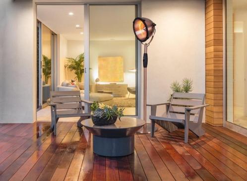 Blumfeldt heatspot terrasverwarmer infrarood, Tuin en Terras, Terrasverwarmers, Zo goed als nieuw, Elektrisch, Vloer, Draaibaar