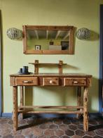 Tafel ideaal voor de hal met 3 schuiven, Huis en Inrichting, Tafels | Sidetables, Ophalen, Zo goed als nieuw
