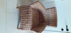 6 rieten stoelen, Huis en Inrichting, Ophalen, Gebruikt, Bruin, Riet of Rotan