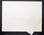 litho - Bert De Keyser - landschap - met brief, Antiek en Kunst, Ophalen of Verzenden