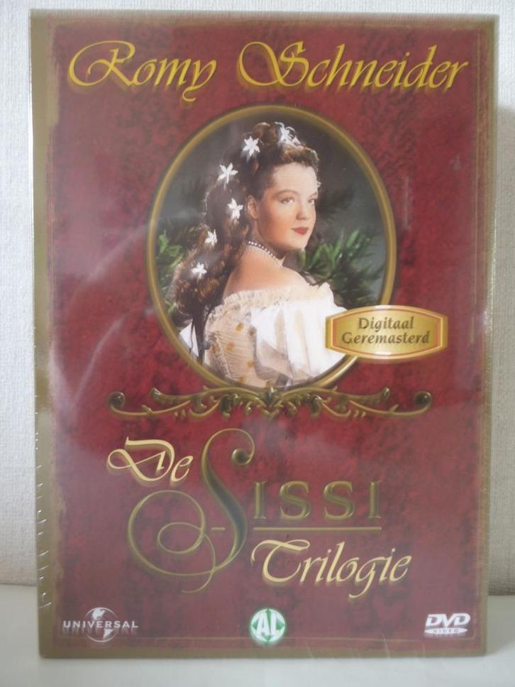 DVD - De Sissi Trilogie met Romy Schneider, Cd's en Dvd's, Dvd's | Klassiekers, Nieuw in verpakking, Ophalen of Verzenden