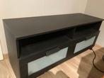 Meuble tv Ikea brimnes noir, Teck, 25 à 50 cm, Moins de 100 cm, 100 à 150 cm