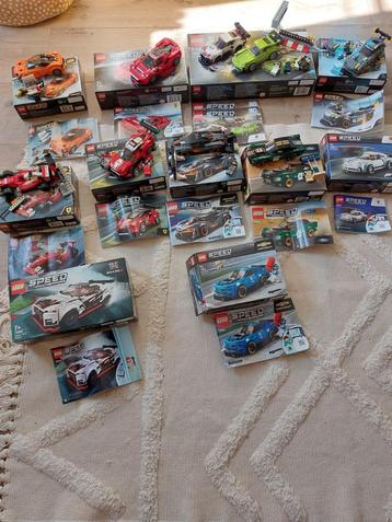 Verzameling / Lot van 11 Lego Speed Champions sets beschikbaar voor biedingen