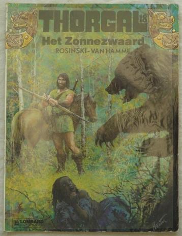 Strip Boek, Thorgal, Het Zonnezwaard, Nr.18, Lombard, 1992. beschikbaar voor biedingen