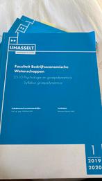 Psychologie en groepsdynamica syllabus, Boeken, Ophalen of Verzenden