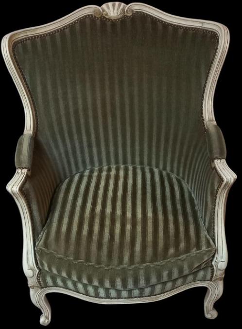 Louis XV Bergere zetel., Antiek en Kunst, Antiek | Meubels | Stoelen en Sofa's, Ophalen