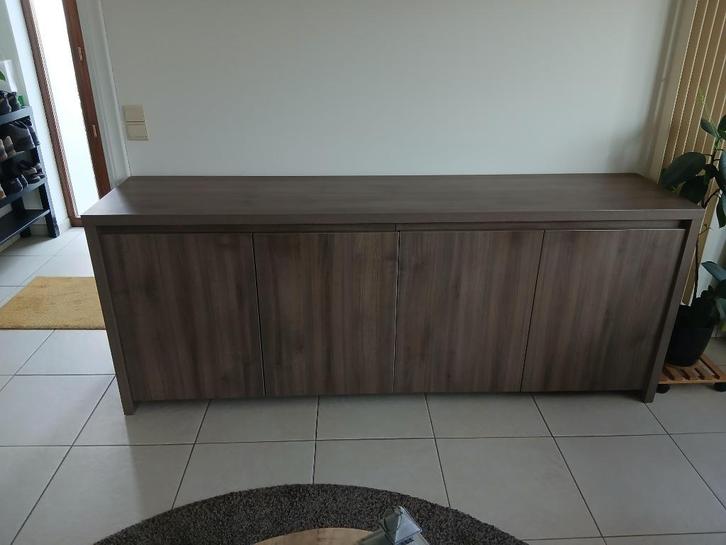 dressoir, Huis en Inrichting, Kasten | Dressoirs, Zo goed als nieuw, 200 cm of meer, 25 tot 50 cm, Met deur(en), Met plank(en)