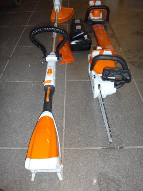 Stihl en accessoires, Tuin en Terras, Heggenscharen, Gebruikt, Accu, Ophalen