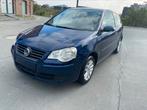 VW POLO 9n2 1.2i/2007/AIRCO/JANTE/BON ETAT/EURO 4, Stof, Zwart, Blauw, 48 kW