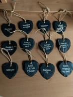 Leisteen hartjes, Verzenden, Zo goed als nieuw