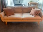 3 - zetel kleur BEIGE (sierkussen inbegrepen), Ophalen, Zo goed als nieuw