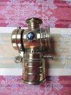oude carbuurlamp, Antiek en Kunst, Ophalen, Koper