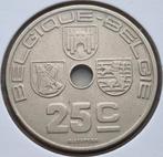 Medailleslag 25 Cent 1939 Fr./Vl. Leopold III, Postzegels en Munten, Munten | België, Ophalen of Verzenden, Overig, Losse munt