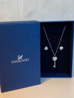 Swarovski oorbellen/ketting, Ophalen, Zo goed als nieuw, Sieraad of Horloge