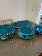 VINTAGE SERVIES BORDEN SCHAAL PRACHTIGE KLEUR!, Enlèvement ou Envoi